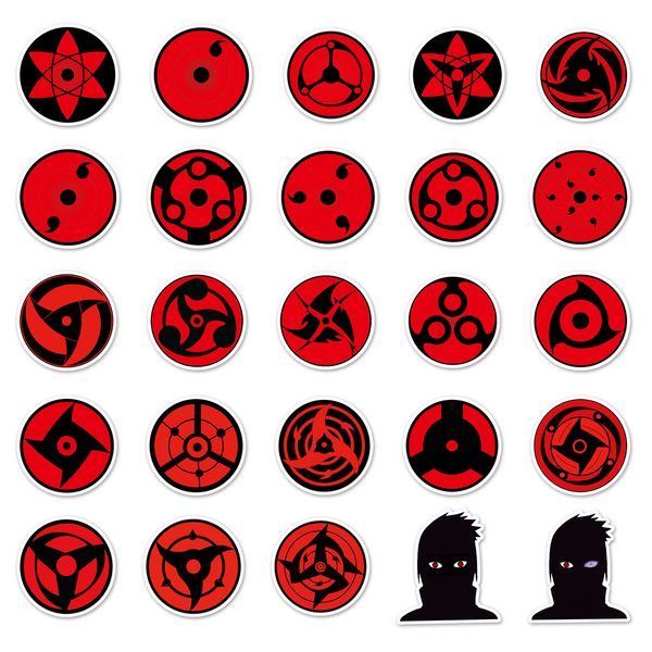 Стикерпак Наруто Набор наклеек GeekLand Naruto 50 штук 2881880176 фото