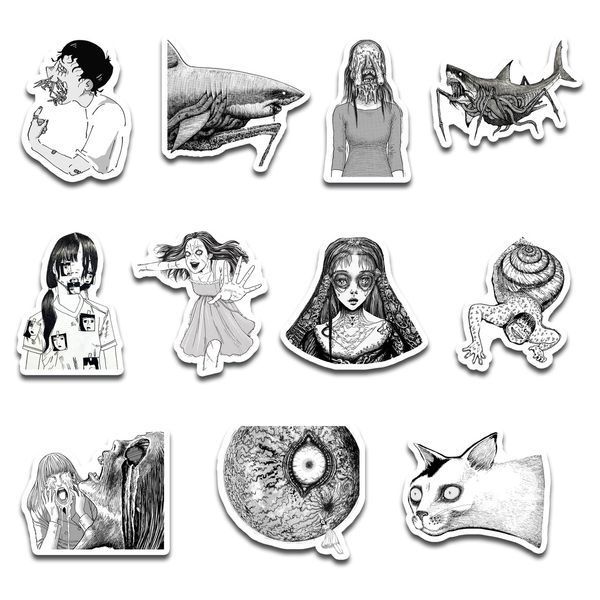 Стикерпак Набор наклеек GeekLand Дзюндзи Ито Junji Ito 45 штук SP JI 01 SP JI 01 фото
