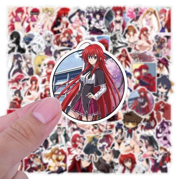 Стікерпак Старша школа DxD Набір наклейок GeekLand High School DxD 100 штук 2881874862 фото
