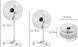 Складаний вентилятор на ніжці Telescopic Folding Fan з USB зарядкою 2564736669 фото 3