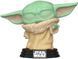 Фигурка Funko Pop Фанко Поп Мандалорец Звёздные войны Малыш Йода The Mandalorian The Child 10&nbsp;см SW BY 385 SW BY 385 фото 3