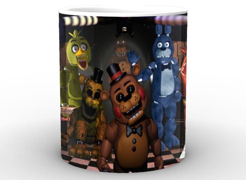 Кружка Five Nights At Freddys Пять ночей с Фредди постер FN.02.002.507 FN.02.002.507 фото