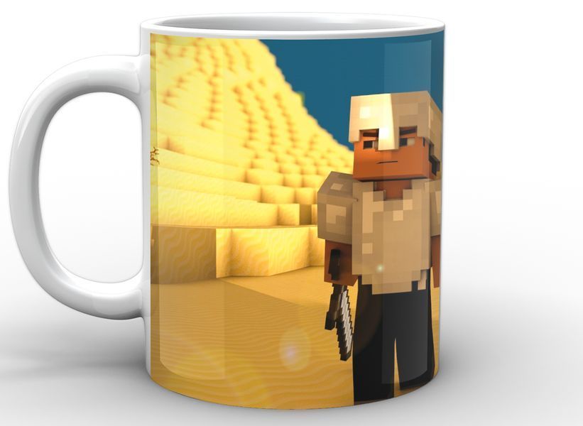 Кружка GeekLand Minecraft Майнкрафт пирамида MС.02.037 1683898313 фото