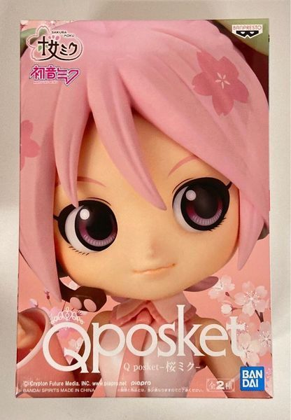 Фигурка Q posket Вокалоид Хатсуне Мику Vocaloid Hatsune Miku Sakura 14 см WST QP V HM B WST QP V HM B фото