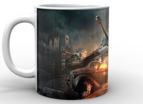 Кружка World of Tanks Мир танков постер WT.02.073 WT.02.073 фото