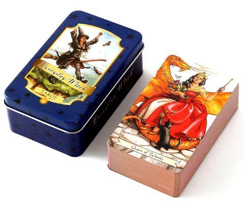 Карти Таро Відьма щодня Everyday Witch Tarot у металевій коробці 2515654133 фото