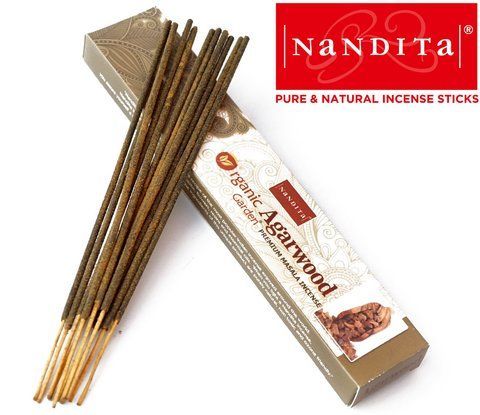 Ароматические палочки Агаровое дерево Nandita Organic Agarwood 2820348312 фото