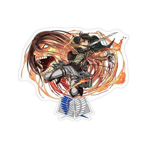 Акрилова фігурка Атака титанів Ерен Єгер Attack on Titan Eren Yeager 10 см 2597842250 фото