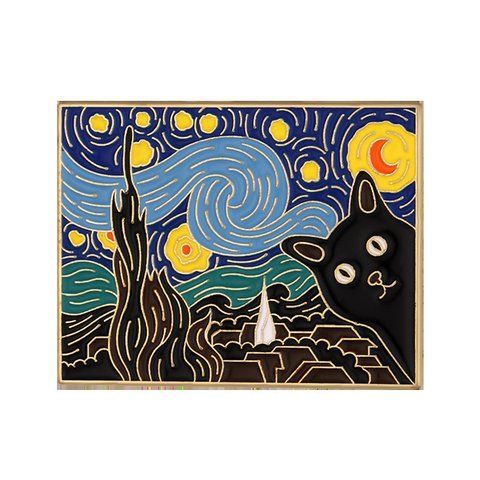 Значок Винсент Ван Гог Vincent Van Gogh 3 см P VVG 03 2358957288 фото