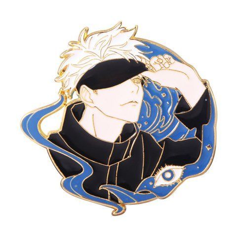 Значок пин Магическая битва Годжо Jujutsu Kaisen Gojo 6 см 2469501025 фото