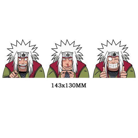Голографічна наклейка Наруто Джирайя Naruto Jiraiya 2903924801 фото