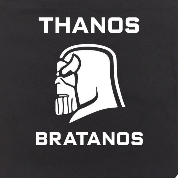 Екосумка MARVEL "Thanos bratanos", Чорний, англійська 2603862676 фото