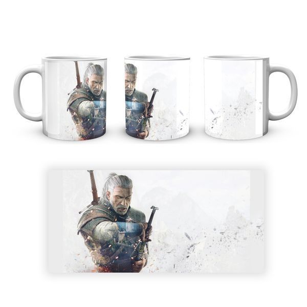 Кружка GeekLand The Witcher Відьмак меч TW.02.485 TW.02.485 фото