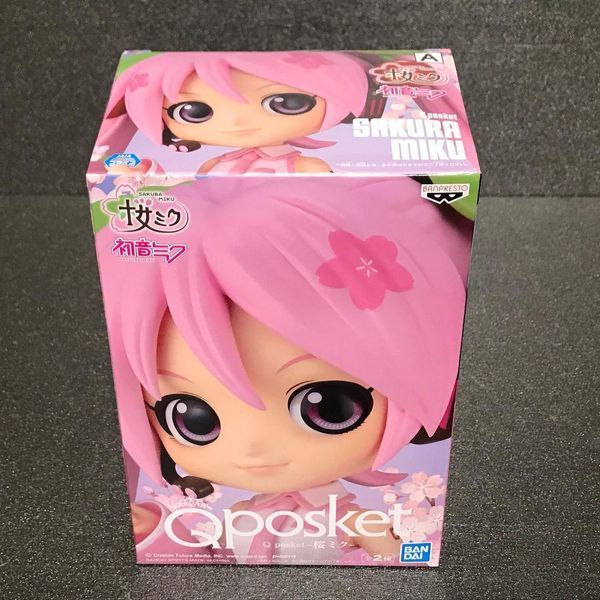Фигурка Q posket Вокалоид Хатсуне Мику Vocaloid Hatsune Miku Sakura 14 см WST QP V HM B WST QP V HM B фото