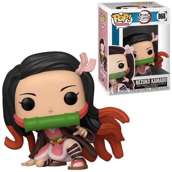 Фігурка Фанко Поп Клинок, що розсікає демонів Незуко Камадо Funko Pop Demon Slayer&nbsp;Nezuko Kamado AN DS NK 868 AN DS NK 868 фото