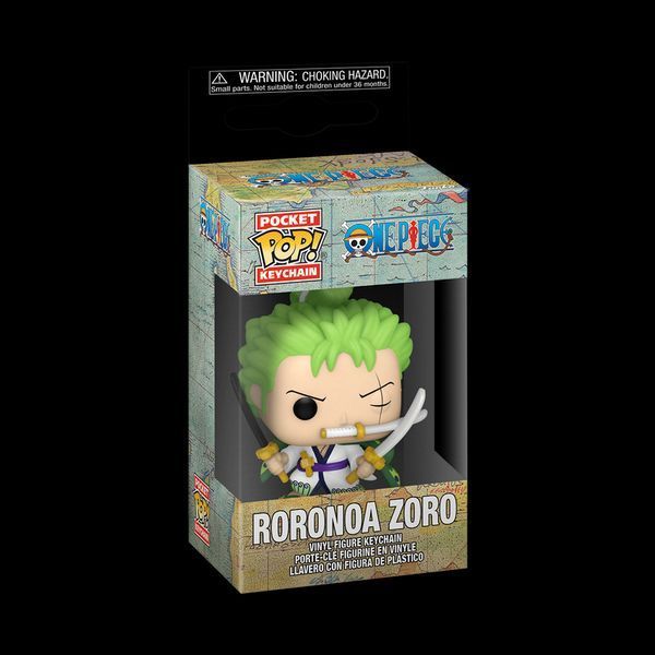 Брелок Funko Pop&nbsp;Keychain One Piece Roronoa Zoro Ван Пис Ророноа Зоро 4 см K ОР K ОР фото