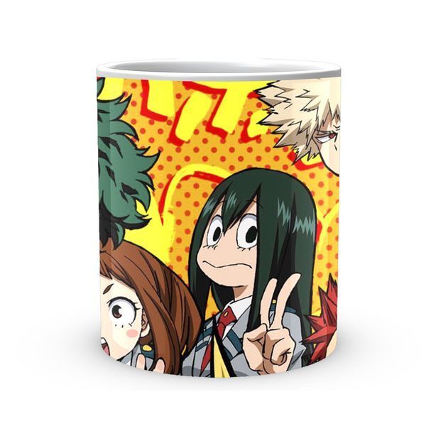 Кружка GeekLand&nbsp;Моя геройська академія My Hero Academia Деку, Урараку, Бакуго, Асуї та Кірішима MHA 02.519 1683902976 фото