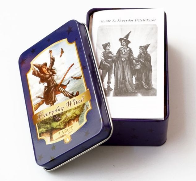 Карты Таро Ведьма каждый день Everyday Witch Tarot в металлический коробке 2515654133 фото