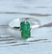 Серебряное кольцо с изумрудом 18 размер R1002400-20-8 фото 1