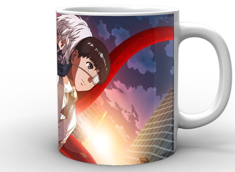 Кружка Geek Land белая Tokyo Ghoul Токийский гуль плечом к плечу TG.02.003 белая TG.02.003 фото