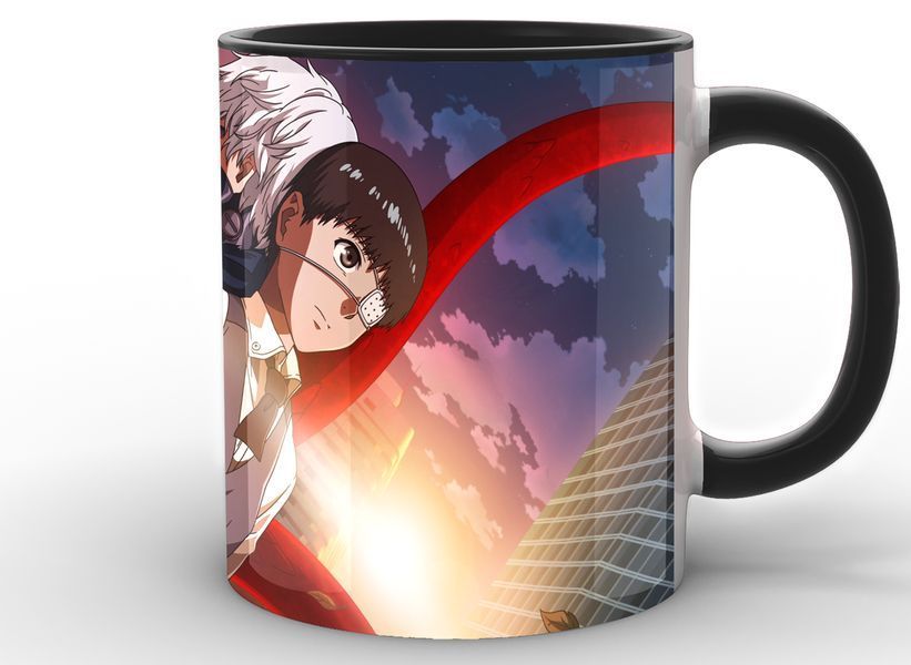 Кружка Geek Land белая Tokyo Ghoul Токийский гуль плечом к плечу TG.02.003 белая TG.02.003 фото