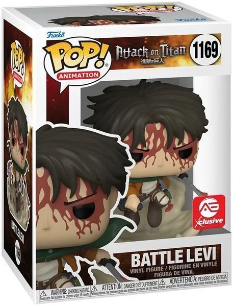 Фигурка Funko Pop Атака Титанов Леви Аккерман Levi Ackerman 10 см АТ&nbsp;1169 АТ&nbsp;1169 фото