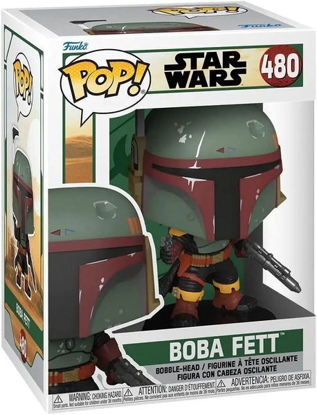 Фигурка Фанко Поп Звездные войны Боба Фетт Funko Pop Star Wars Boba Fett 10 см SW BF 480 SW BF 480 фото