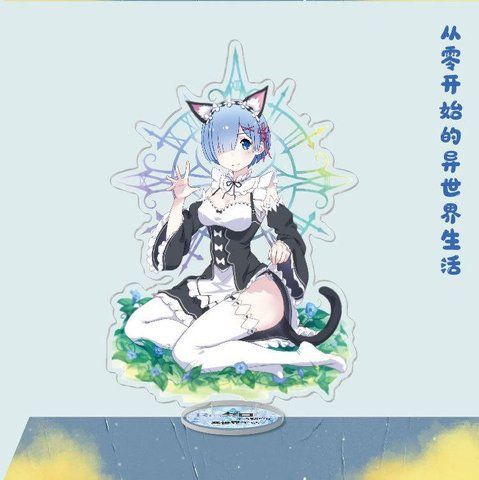 Акриловая фигурка Жизнь с нуля в альтернативном мире Рэм Re:Zero Rem AS RZ R 01 AS RZ R 01 фото