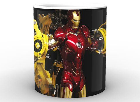 Кружка GeekLand белая Железный Человек Iron Man разработка костюма IM.02.035.726 1757918807 фото
