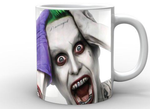 Кружка GeekLand белая Джокер Joker без грима JK.02.018 JK.02.018 фото