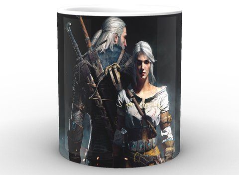 Кружка GeekLand The Witcher&nbsp;Ведьмак Геральт и Цири&nbsp;TW.02.026 TW.02.026 фото