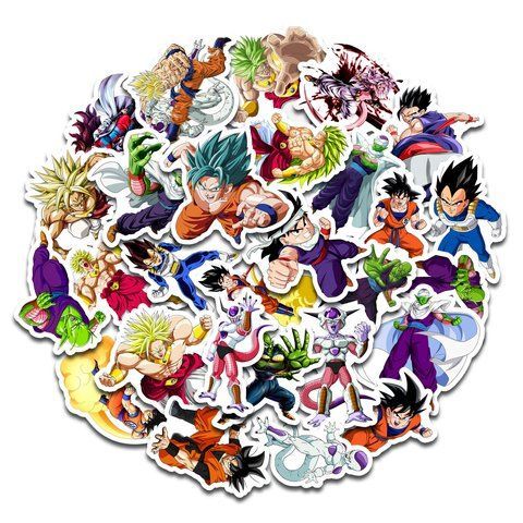 Стікерпак Набір наклейок GeekLand Драгонбол Z Dragonball Z 45 штук SP DZ 01 SP DZ 01 фото