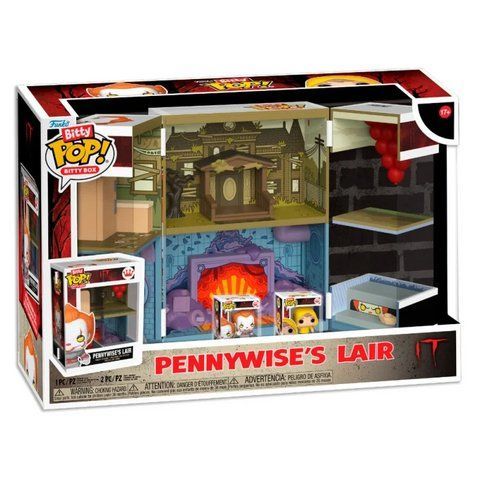 Ігровий набір BITTY POP! IT Pennywise's Lair Воно лігво Пеннівайза 16см BPB IT PL 2823658574 фото