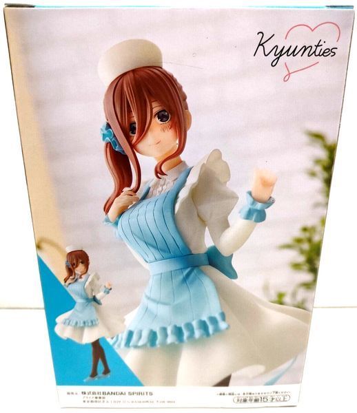 Фигурка Bandai Spirits Пять невест Мику Накано Quintessential quintuplets Miku Nakano Nurse&nbsp;16 см BS QQ MN Nv BS QQ MN Nv фото