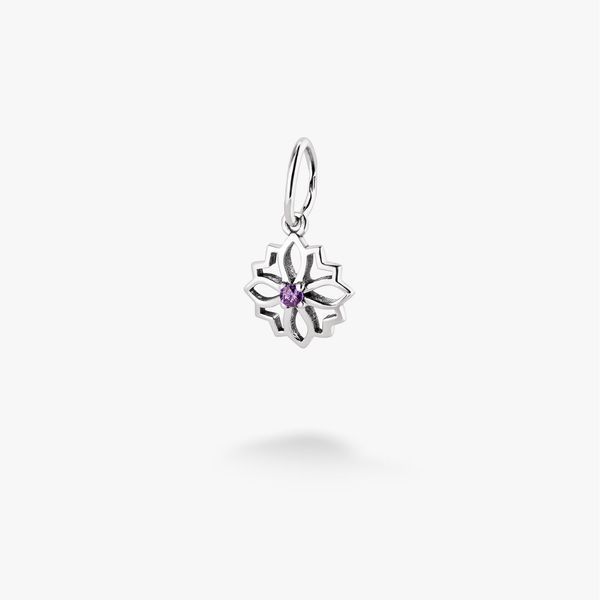 Кулон серебряный Вытынанка Amethyst 925 Zirkon 2686058591 фото