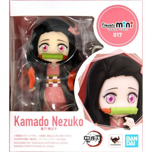 Фигурка Bandai Spirits Figuarts mini&nbsp;Незуко Nezuko Клинок рассекающий демонов Demon Slayer 10 см BS FM NK DS BS FM NK DS фото
