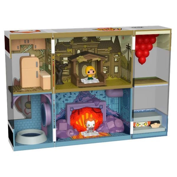 Игровой набор BITTY POP! IT Pennywise's Lair Оно Логово Пеннивайза 16см BPB IT PL 2823658574 фото