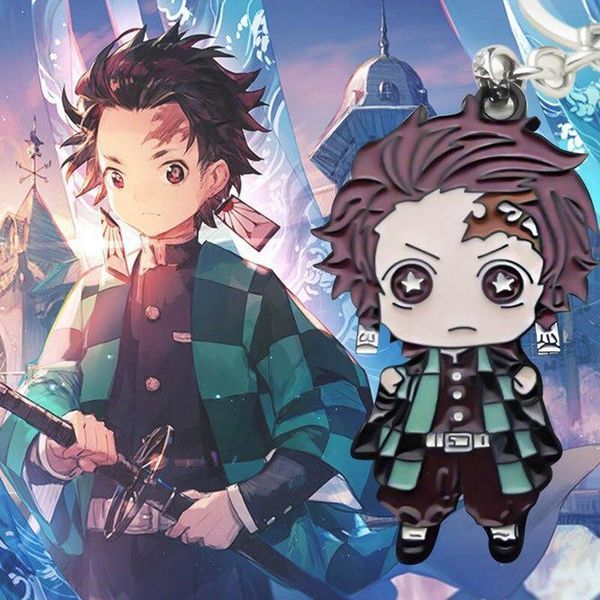 Брелок Танджиро Камадо&nbsp;аніме Клинок, що розтинає демонів Demon Slayer: Kimetsu no Yaiba KY 22.02 1997908833 фото