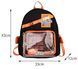 Рюкзак стильный Белый с прозрачными отсеками&nbsp;Stylish Backpack White 43x33 2797017159 фото 2