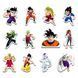 Стікерпак Набір наклейок GeekLand Драгонбол Z Dragonball Z 45 штук SP DZ 01 SP DZ 01 фото 5