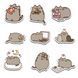 Стикерпак Набор наклеек GeekLand Пушин Pusheen 45 штук SP P 01 SP P 01 фото 4