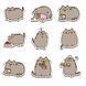 Стикерпак Набор наклеек GeekLand Пушин Pusheen 45 штук SP P 01 SP P 01 фото 5