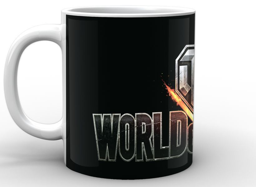 Кружка World of Tanks Світ танків лого WT.02.020 WT.02.020 фото