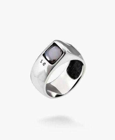 Кільце срібне Мерехтіння зірок Gray Crystal 925 17 44-S14-5080k фото