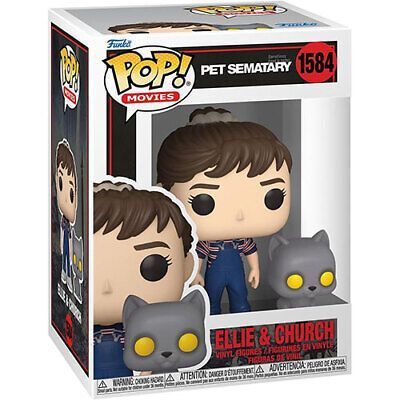 Фигурка Funko Pop Кладбище домашних животных Элли и Черч Pet Sematary Ellie and Church 10 см FP PS EC 1584 FP PS EC 1584 фото