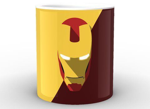 Кружка GeekLand Железный Человек Iron Man минимализм IM.02.040 1757922659 фото