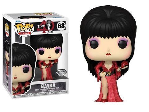 Фігурка Funko Pop Diamond Фанко поп 40th Anniversary Elvira 40-та річниця Ельвіра 10 см 40A E 68 40A E 68 фото