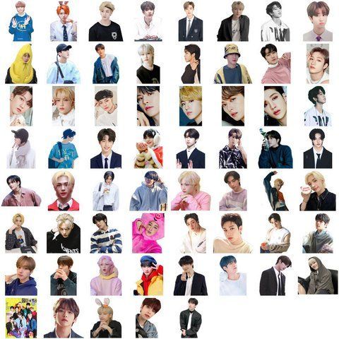 Стікерпак Набір наклейок China Stray Kids Стрей Кідс 60 штук SP C SK 02 SP C SK 02 фото