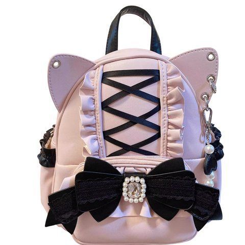 Рюкзак в стилі Лоліта Рожевий Lolita&nbsp;Backpack Pink 25x20x9 см 2792107197 фото