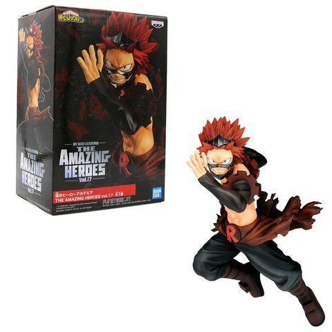 Фигурка Bandai Spirits Eijirou Kirishima My Hero Academia Эйдзиро Кирисима Моя Геройская Академия 17 см B M EK B MHA EK V17 фото